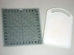 Craft cutting mat and kitchen chopping board