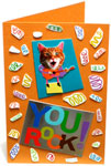 Greeting card collage - thank you card thumbnail