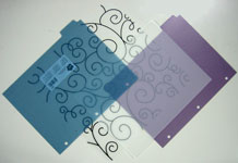 Unique wedding invitation card making supplies