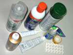 Various glue and adhesives