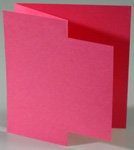 Greeting card formats - accordion with single door hybrid