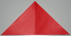 Mothers Day origami card making instructions step 3