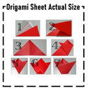 This PDF opens in a new window: template for origami tulip crafting instructions