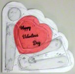 Card making tips and tricks for unique valentines day card that's transparent